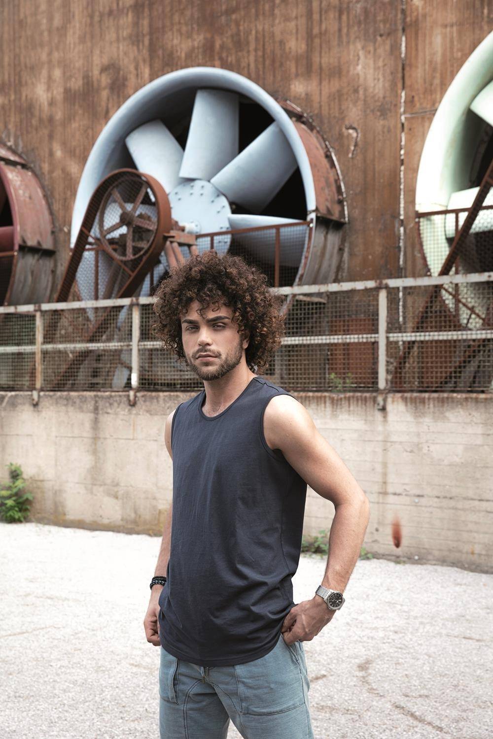 Męski T-shirt bez rękawków Miners Mate