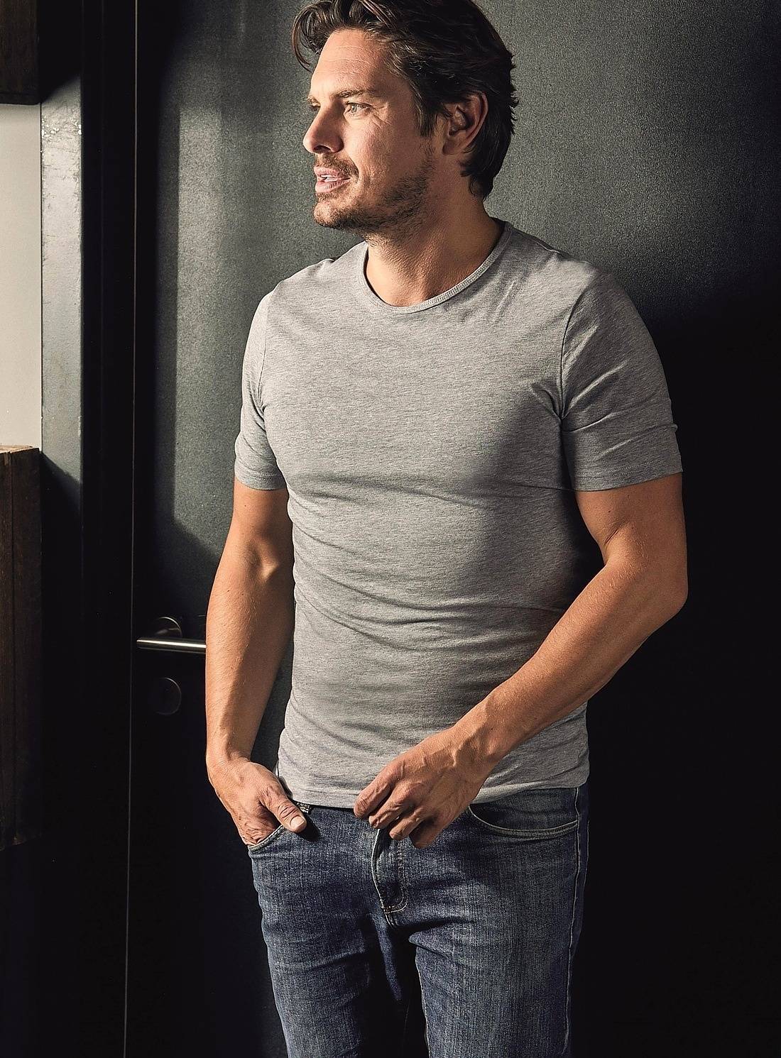 Męski t-shirt Slim Fit