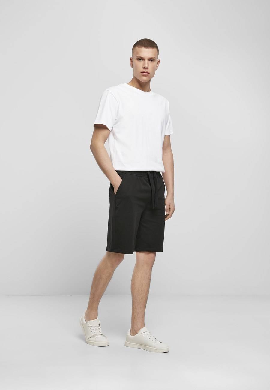 Męskie krótkie spodenki o luźnym kroju bez metki producenta