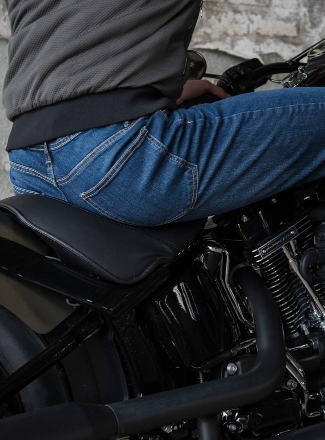 Męskie spodnie jeansowe Leo