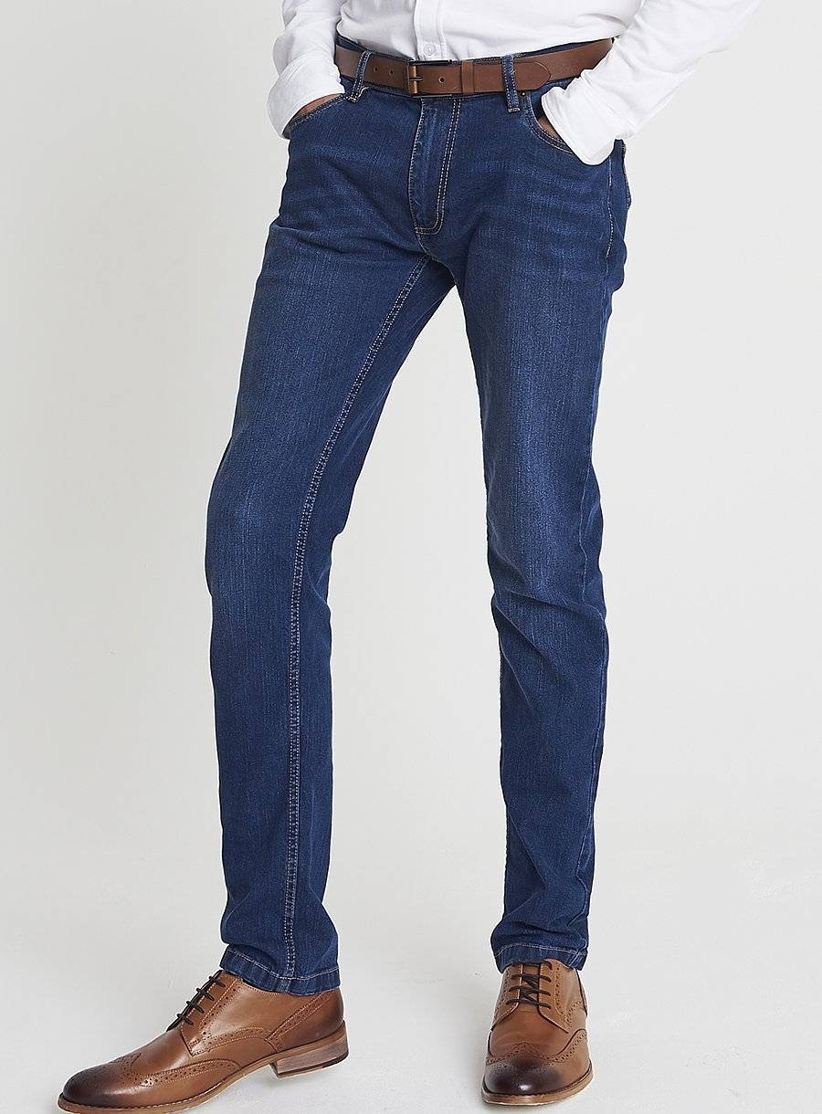 Męskie spodnie jeansowe Max Slim