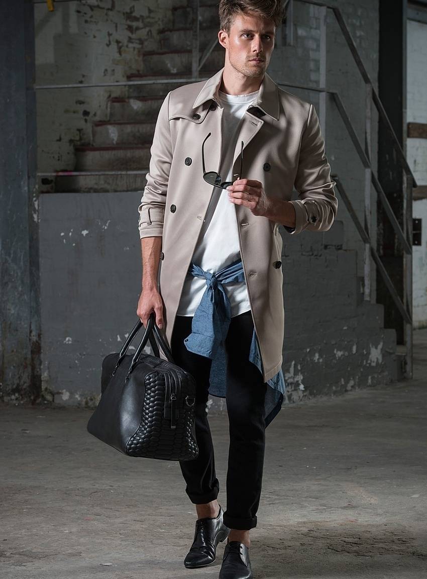 Męskie spodnie jeansowe Max Slim