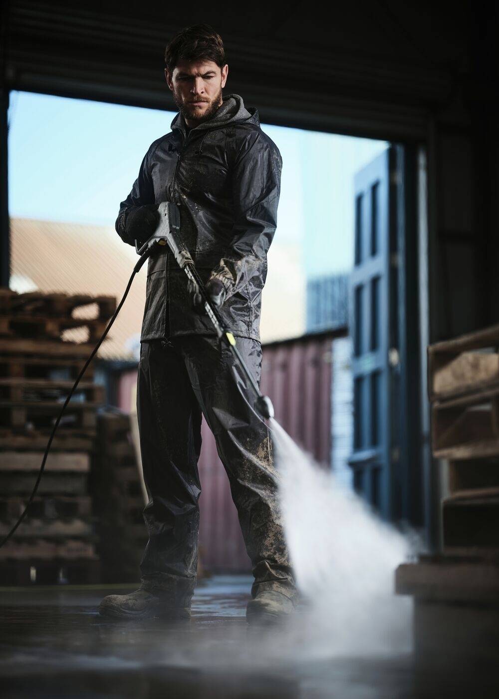 Męskie spodnie przeciwdeszczowe sztormowe Regatta