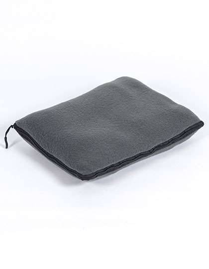 Microfleece-Blanket-Cushion-Set Recycled