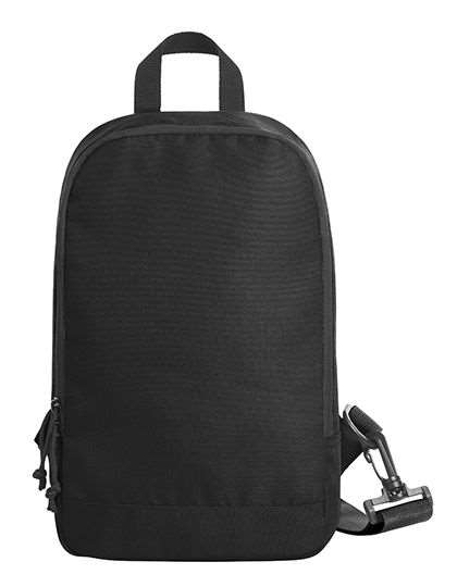 Miejski plecak z jedną szelką i tylną kieszenią na zamek