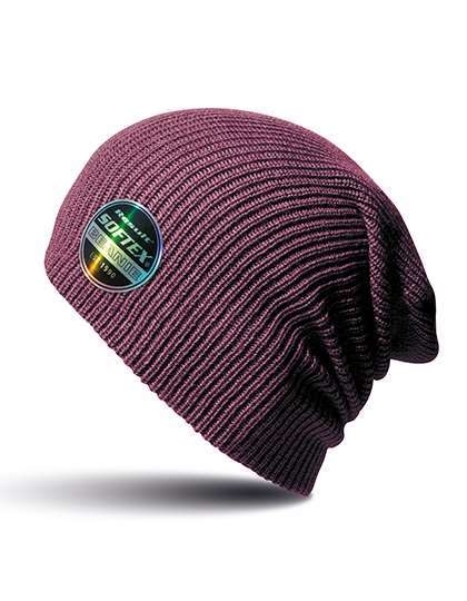 Miękka czapka zimowa o swobodnym kroju