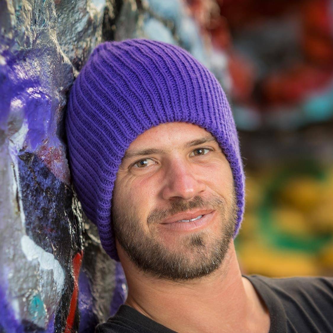 Miękka czapka zimowa o swobodnym kroju