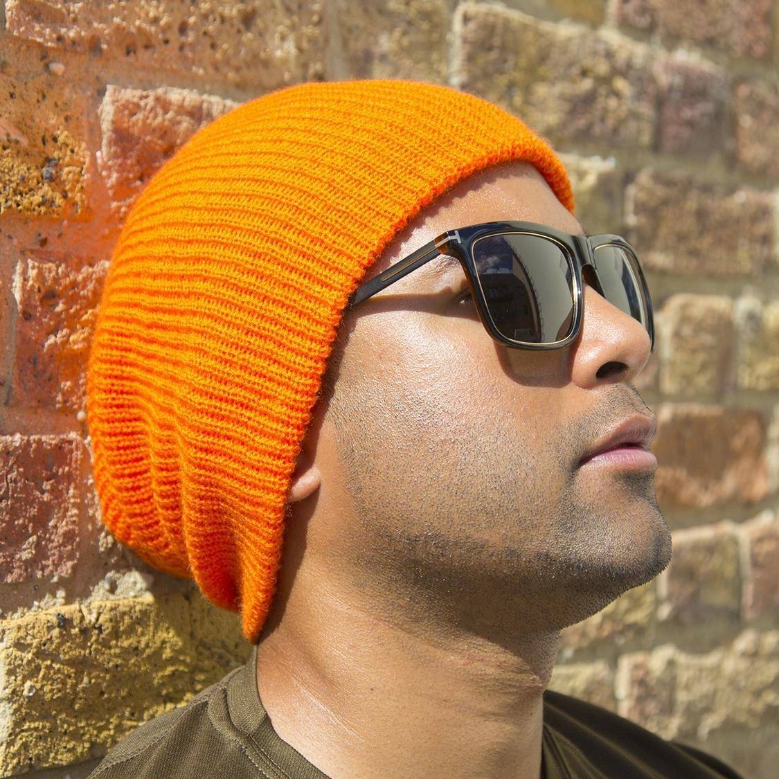 Miękka czapka zimowa o swobodnym kroju