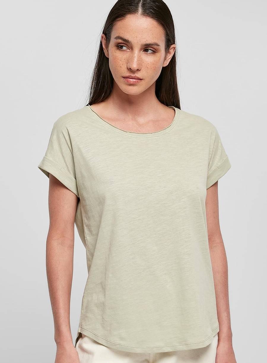 Modna koszulka damska Ladies Long Slub Tee
