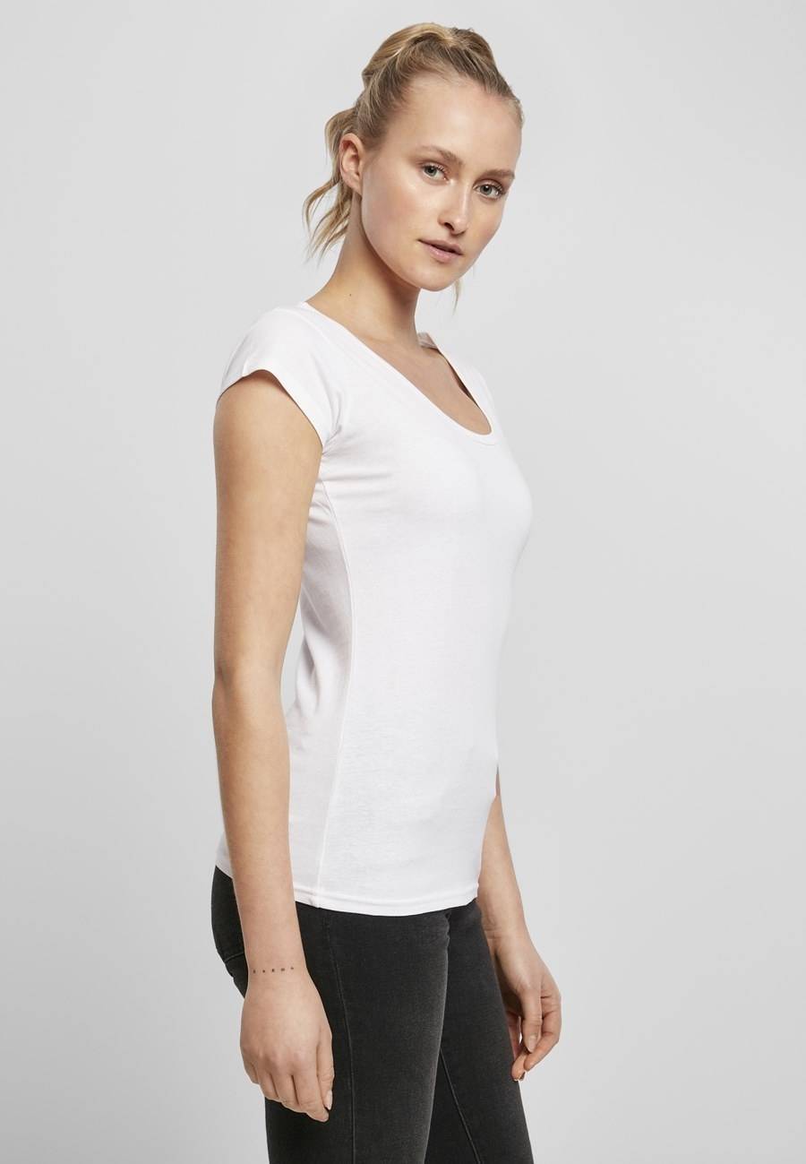 Modna koszulka damska z wycięcami Back Cut Tee