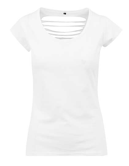 Modna koszulka damska z wycięcami Back Cut Tee