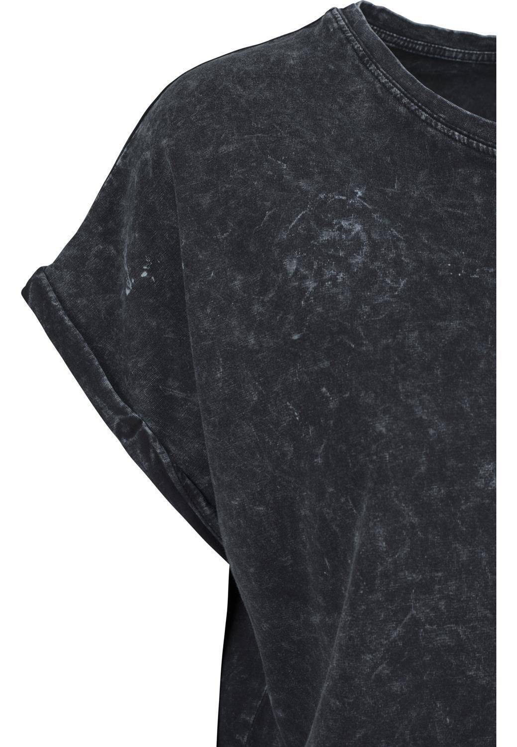 Modna koszulka damska z wywijanymi rękawkami