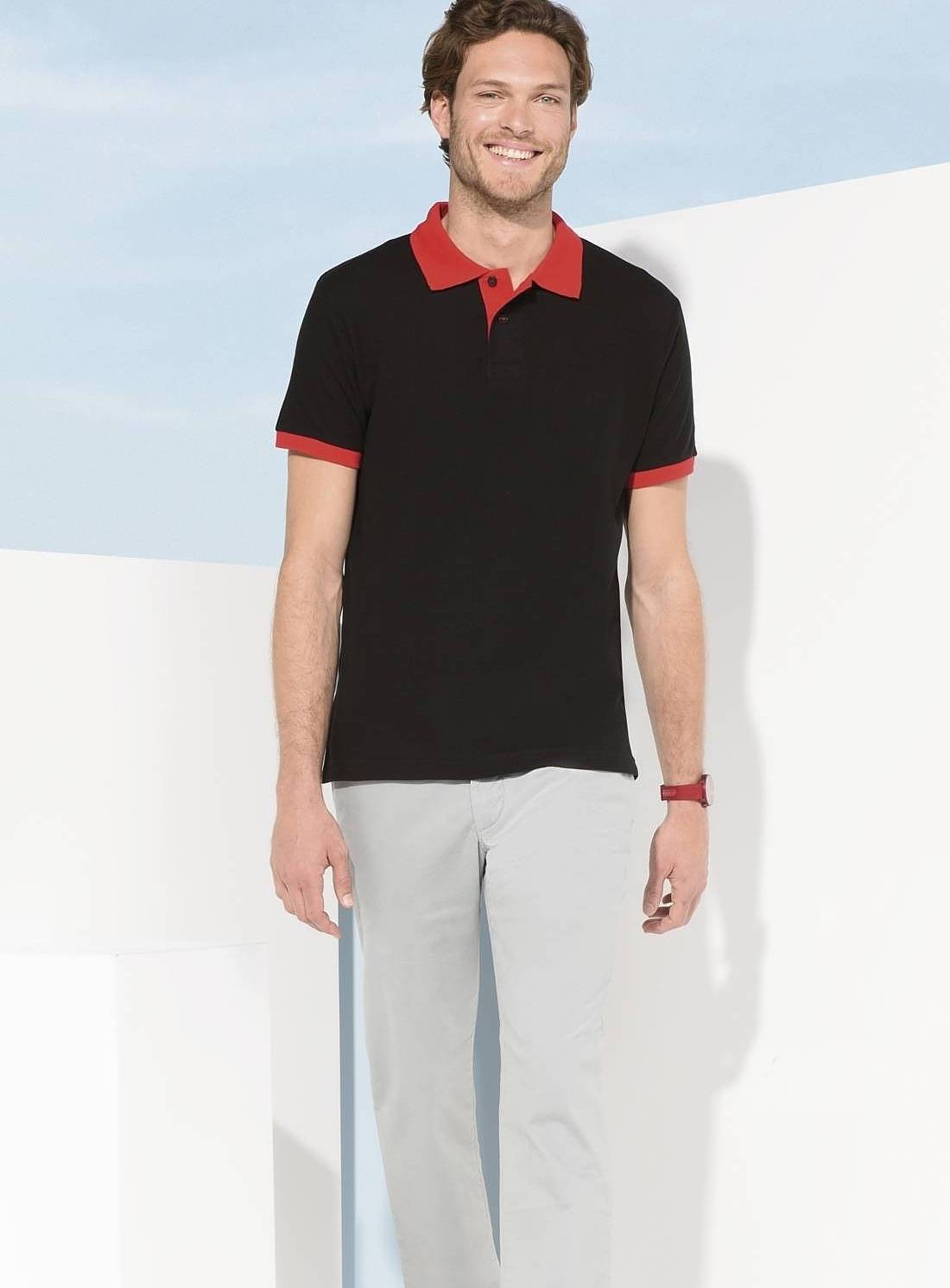 Modna koszulka polo model męski Prince