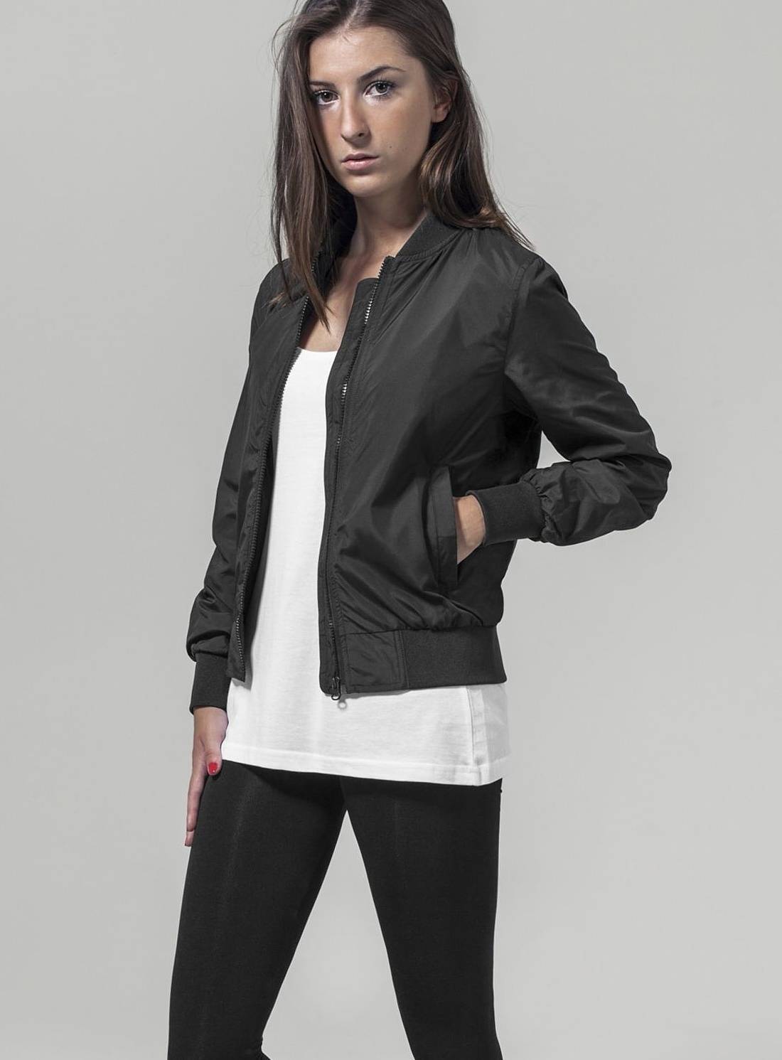Modna kurtka damska Nylon Bomber