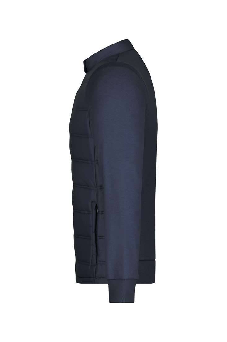 Modna kurtka męska w wykonaniu hybrydowym