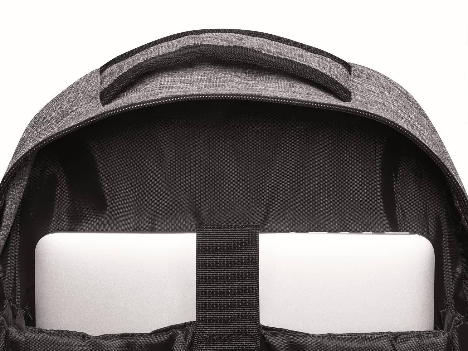 Modny plecak melanżowy z kieszenią na laptopa Bags2Go