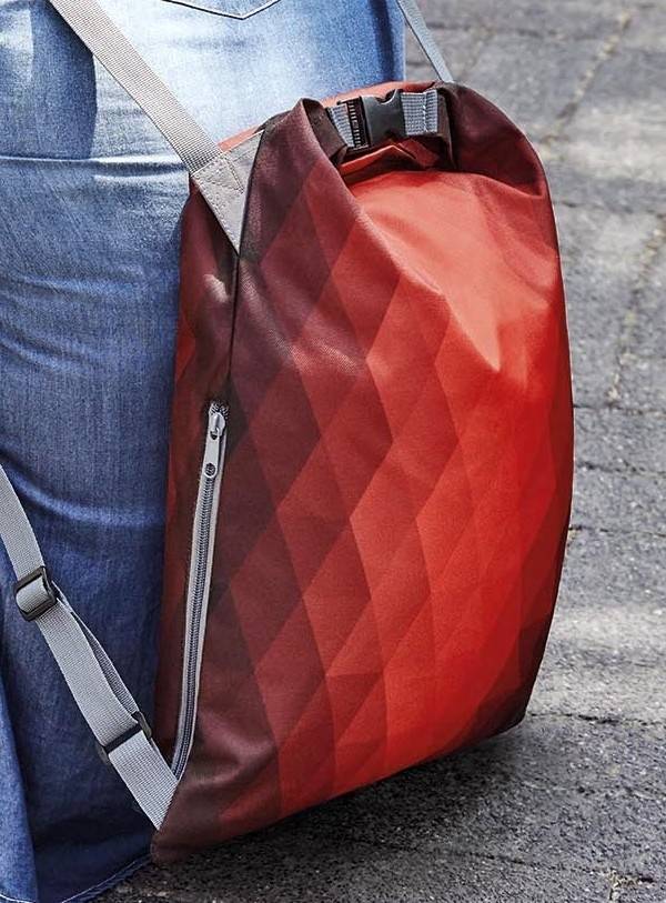 Modny plecak o diamentowej strukturze Halfar