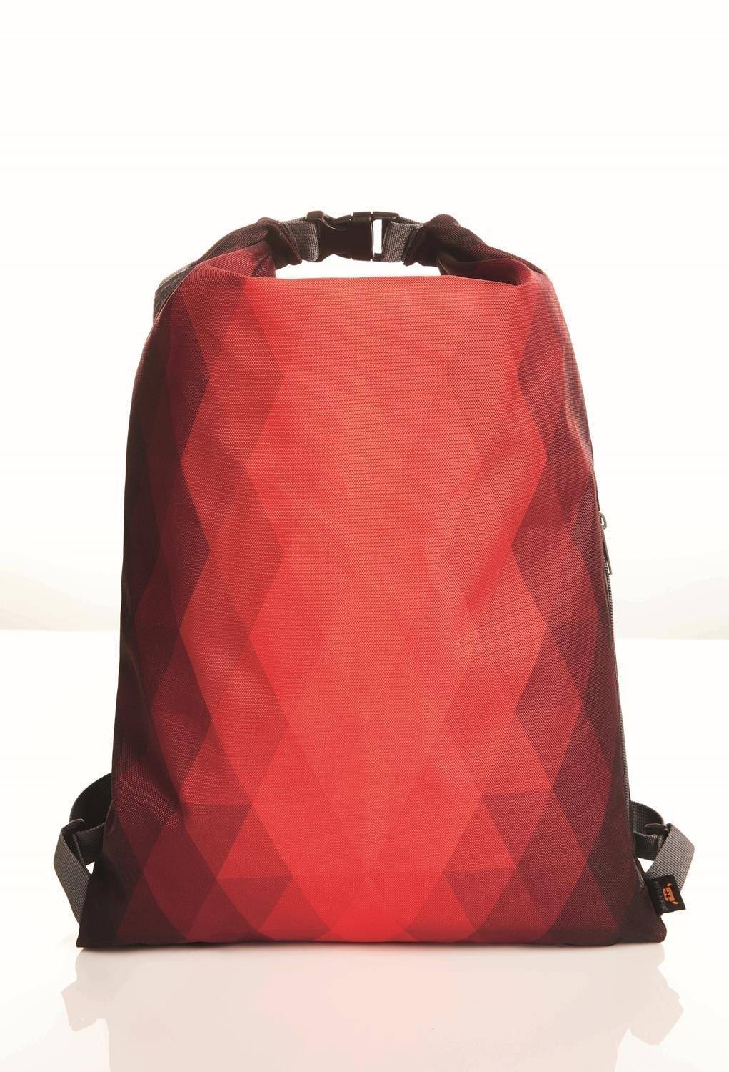 Modny plecak o diamentowej strukturze Halfar