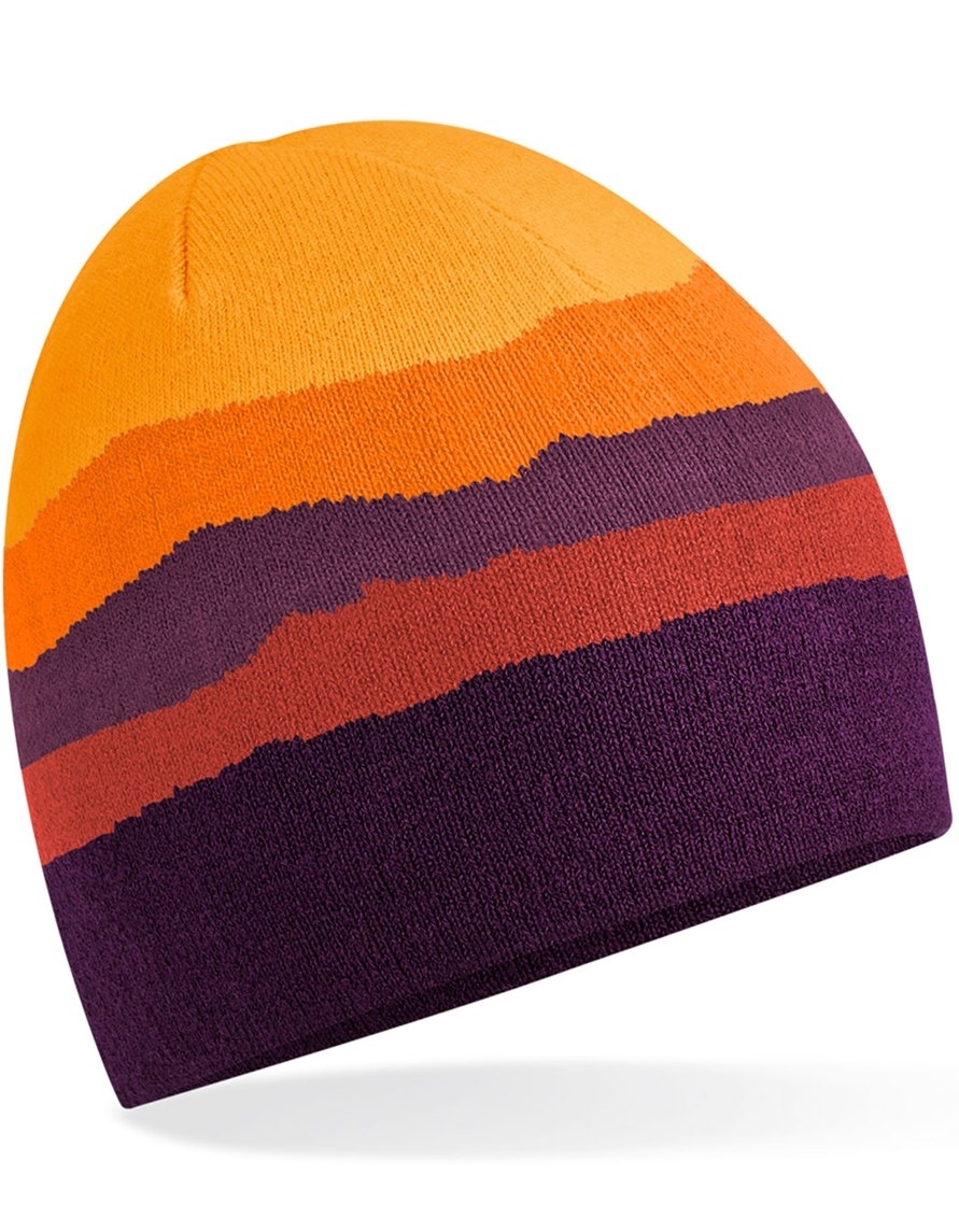 Mountain Peaks Pull-On Beanie