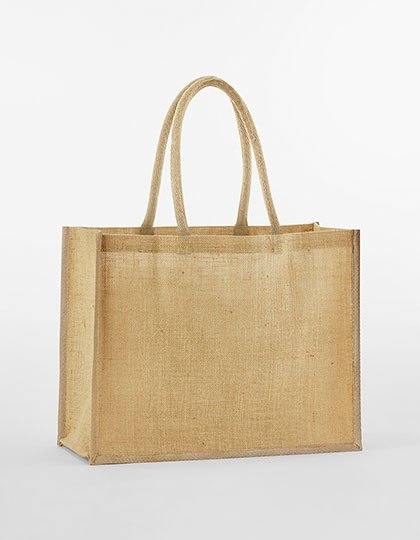 Natural Starched Jute Classic Shopper
