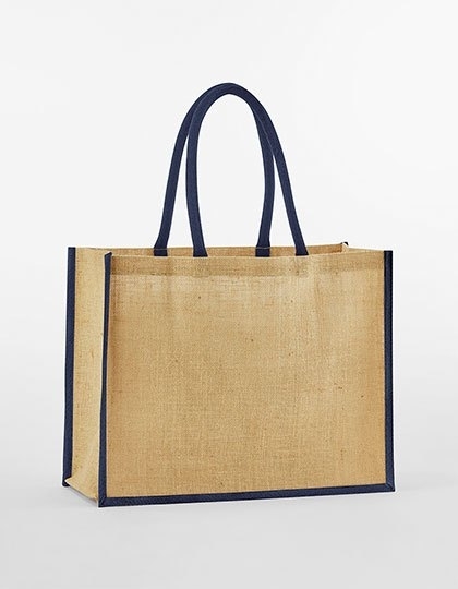 Natural Starched Jute Classic Shopper
