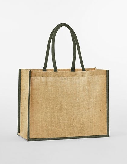 Natural Starched Jute Classic Shopper