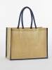 Natural Starched Jute Classic Shopper