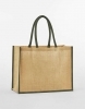 Natural Starched Jute Classic Shopper