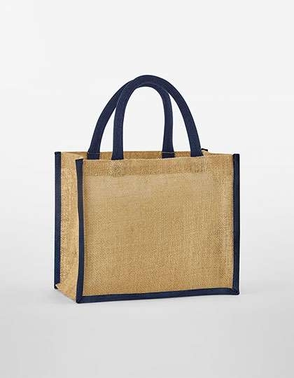 Natural Starched Jute Midi Bag