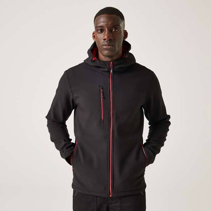 Navigate 2-Layer Hooded Softshell Jacket