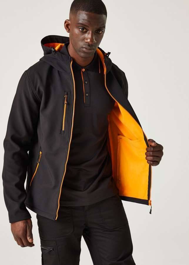 Navigate 2-Layer Hooded Softshell Jacket