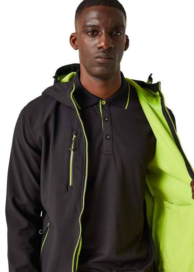 Navigate 2-Layer Hooded Softshell Jacket