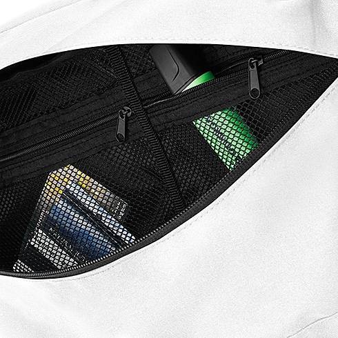 Nerka z dużą kieszenią i siatkowatym pasem