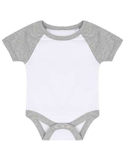Niemowlęce body w kontrastowej kolorystyce