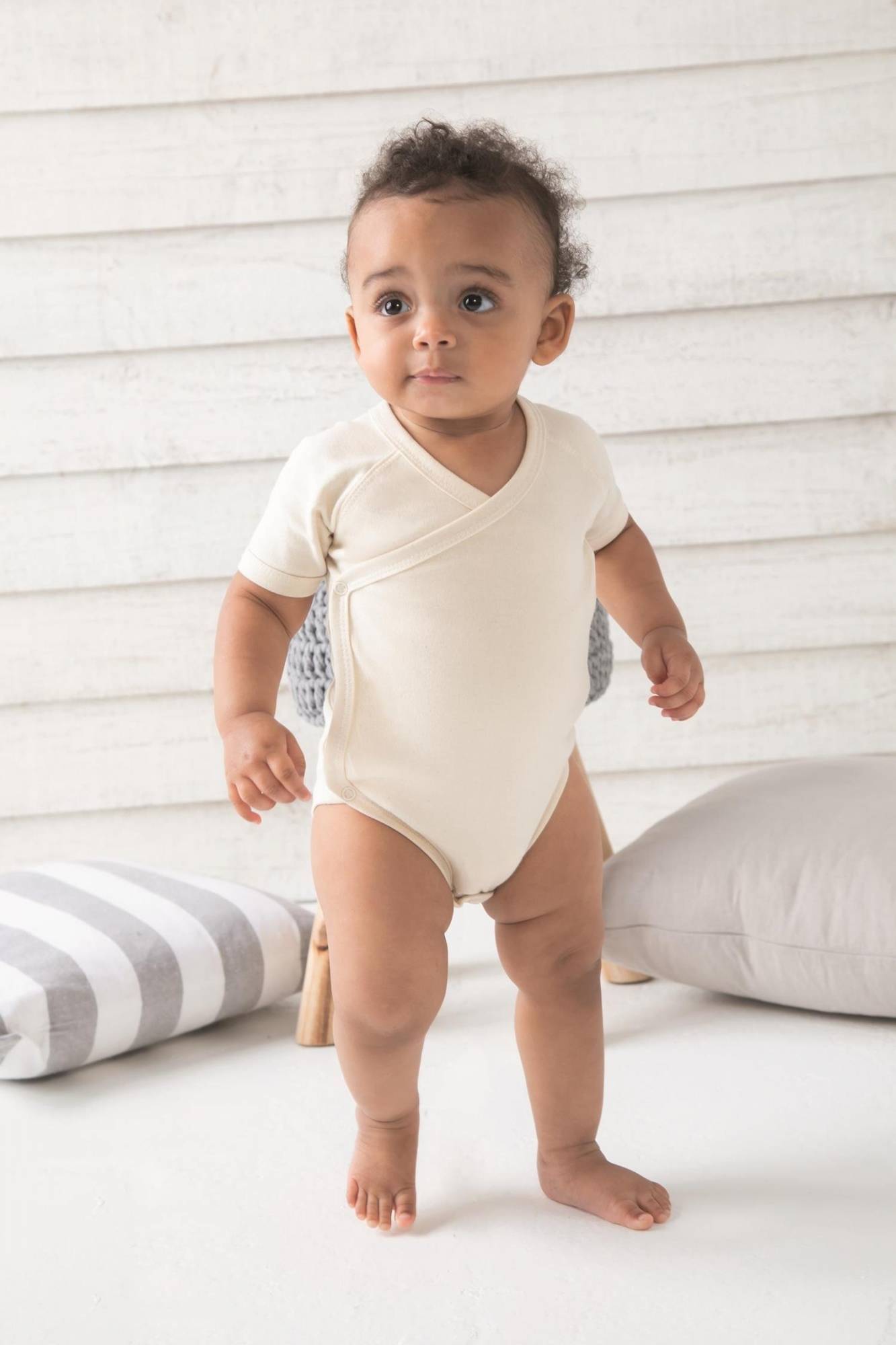 Niemowlęce body z bawełny organicznej Babybugz