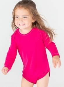 Niemowlęce body z długim rękawem