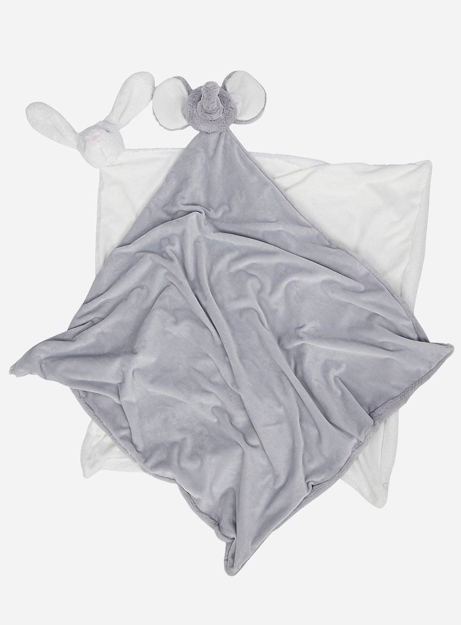 Niemowlęcy kocyk z maskotkami