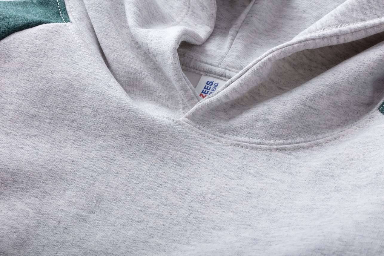 Nublend® Varsity Colour-Block Hooded Sweatshirt