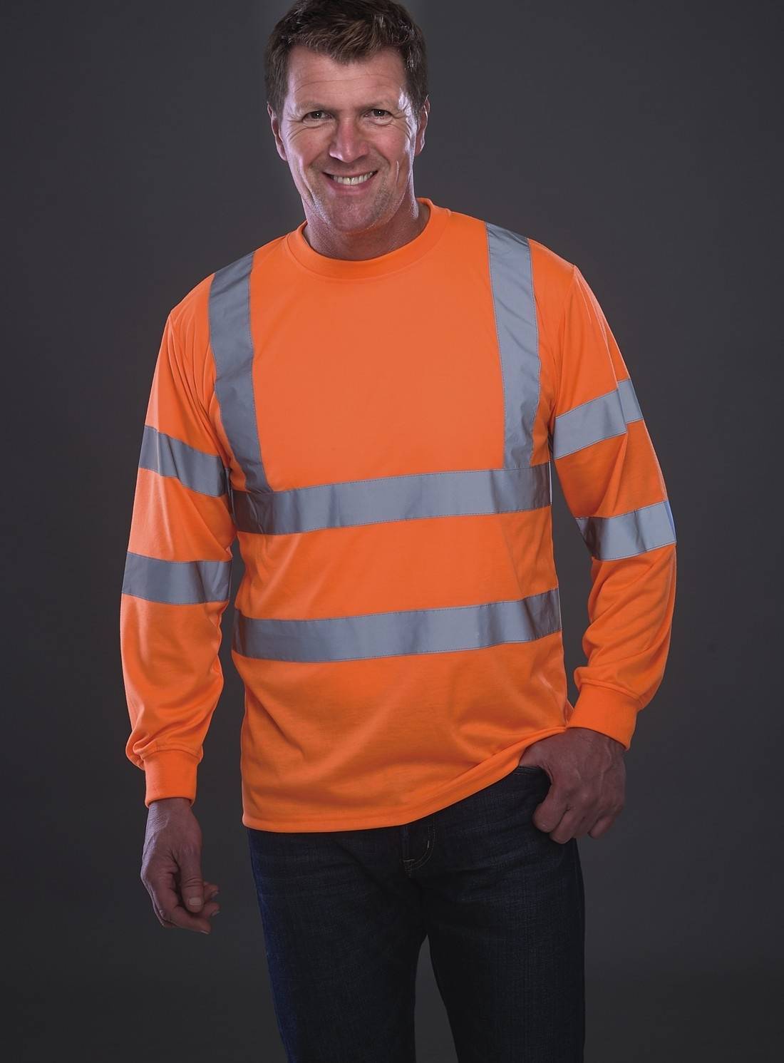 Odblaskowa bluzka robocza marki Yoko