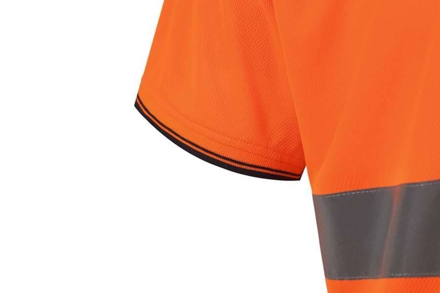 Odblaskowa koszulka polo dwukolorowa marki Yoko