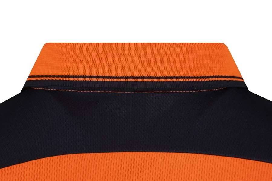 Odblaskowa koszulka polo dwukolorowa marki Yoko