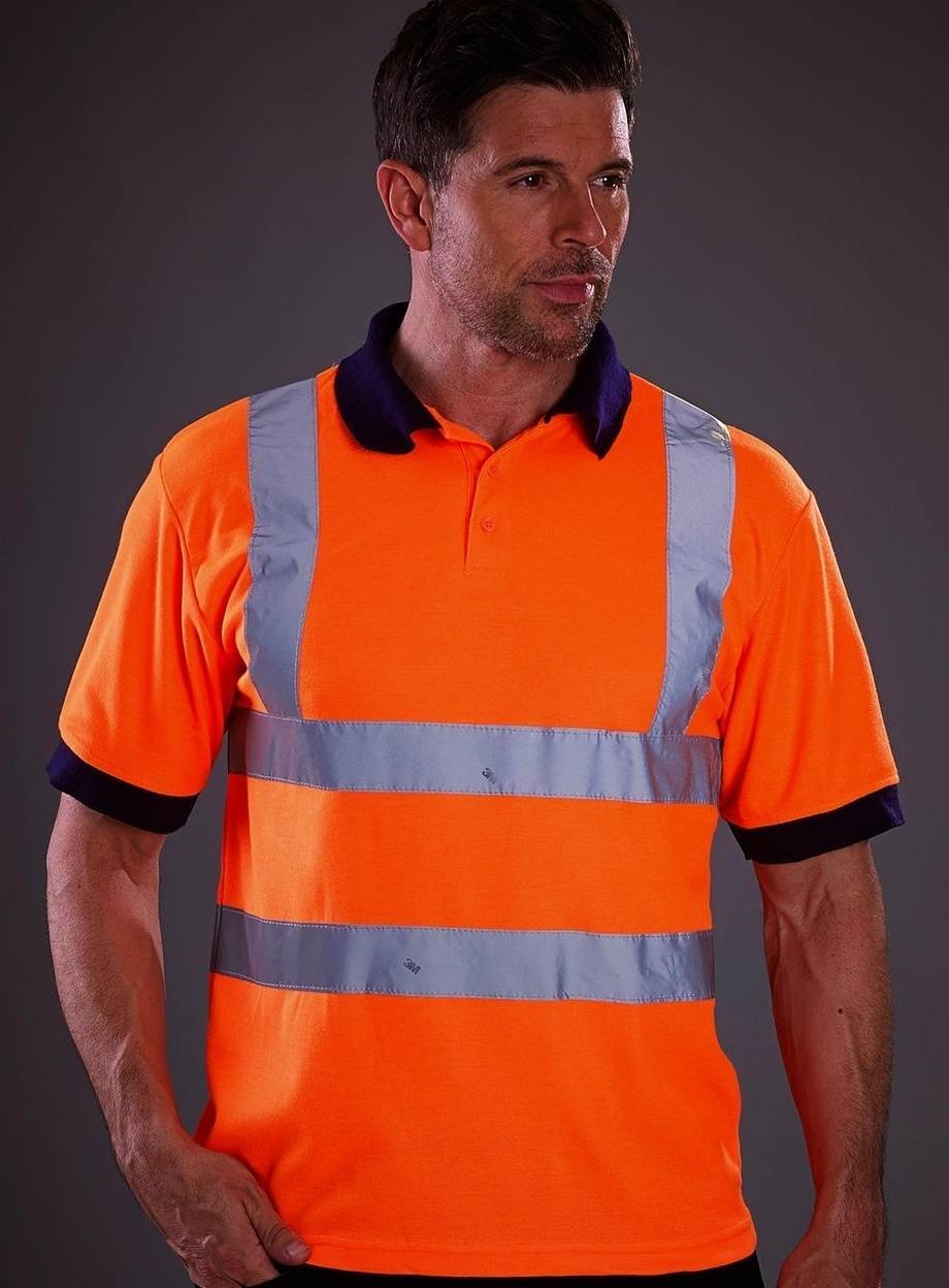 Odblaskowa koszulka polo Two Band