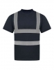 Odblaskowy T-shirt  roboczy z oddychającego materiału