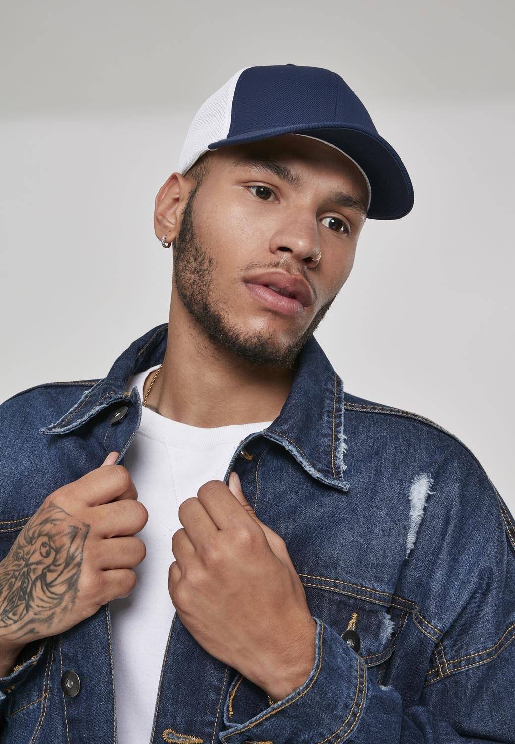 Oddychająca czapka z daszkiem z elastycznym dopasowaniem