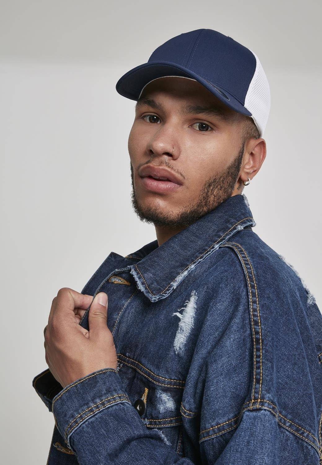 Oddychająca czapka z daszkiem z elastycznym dopasowaniem