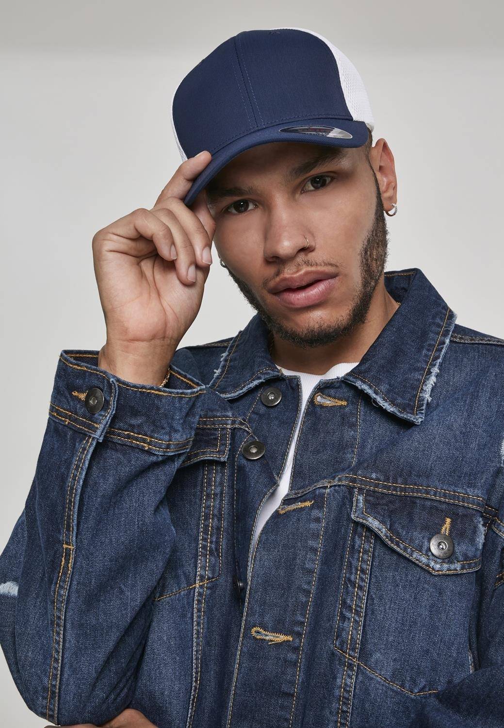 Oddychająca czapka z daszkiem z elastycznym dopasowaniem