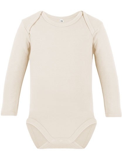 Organic Baby Bodysuit Long Sleeve Bailey 02