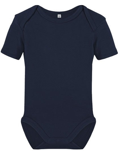 Organic Baby Bodysuit Short Sleeve Bailey 01