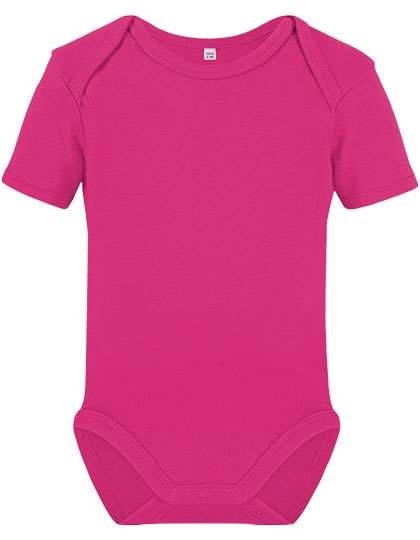 Organic Baby Bodysuit Short Sleeve Bailey 01