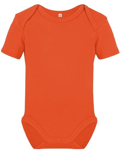 Organic Baby Bodysuit Short Sleeve Bailey 01